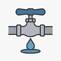 江別市で止水栓付近のトイレ水漏れ修理